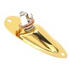Guitar Input Jack Boat Style 6.35mm Metal Electric Guitar Input