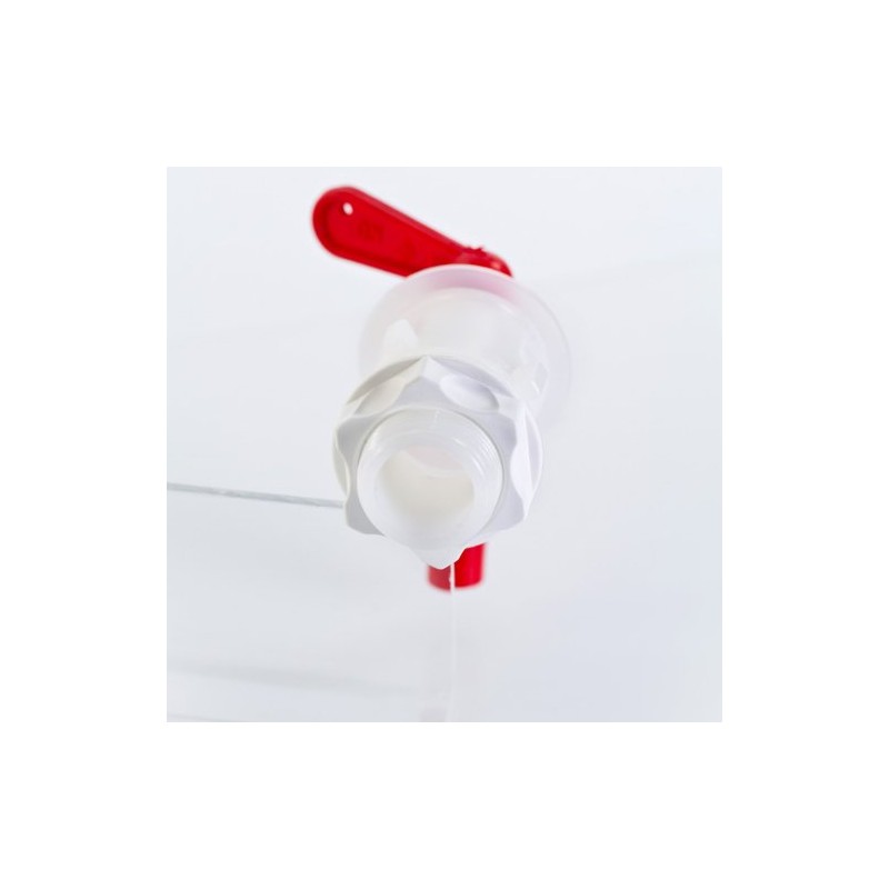 Outlet – Water Tap Red For drilling 26 mm with