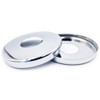 2 x 26mm G3/4 Chrome Tap Shower Pipe Cover High