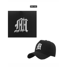 $ole only Hat, Cap, 3D Embroidery, L, XL, Large, Large, Silver Embroidery, Black Embroidery, Cool, Stylish, Men's, Women's, Adjustable, Buckle, Adjustable, Hat, Black, One Point, Stylish, UV