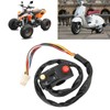 Motorcycle Handlebar Switch Universal 7/8in Motorbike Handle Bar Accessory DC