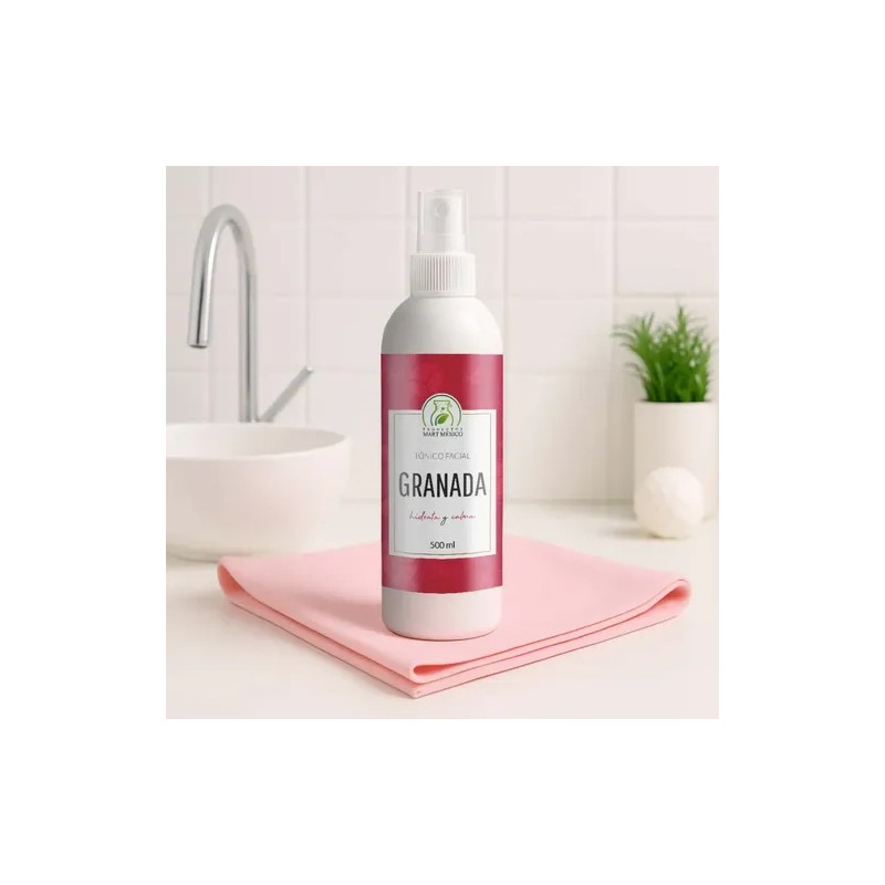 Tónico Facial De Granada 500 Ml Mixta Día/noche