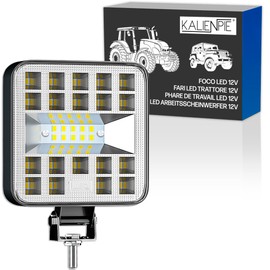 LED Work Light 12 V Aluminium ABS 29 LED 6500 K 8.4 cm 3.34 Inch IP65 120% More Brightness than Normal Headlights LED Headlight 12 V Work Light LED 12 V