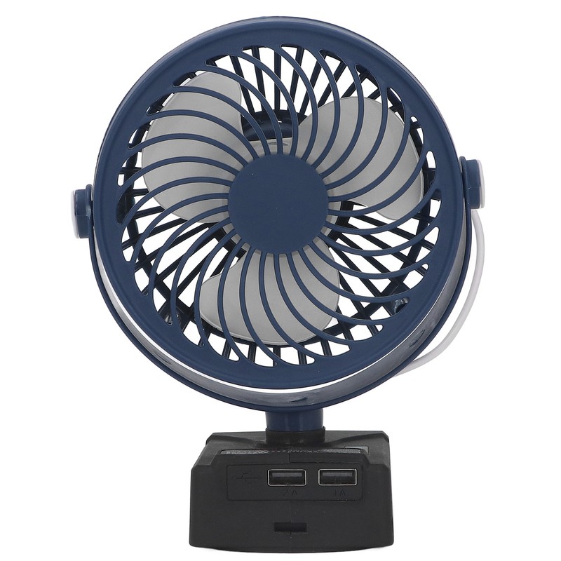 Lithium Battery Fan Cordless 2 Speeds Adjustable Angle Portable 21V
