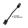 2 Piece Motorcycle Auxiliary Headlight Adapter Cable Kit 08V73MKSE00 Compatible