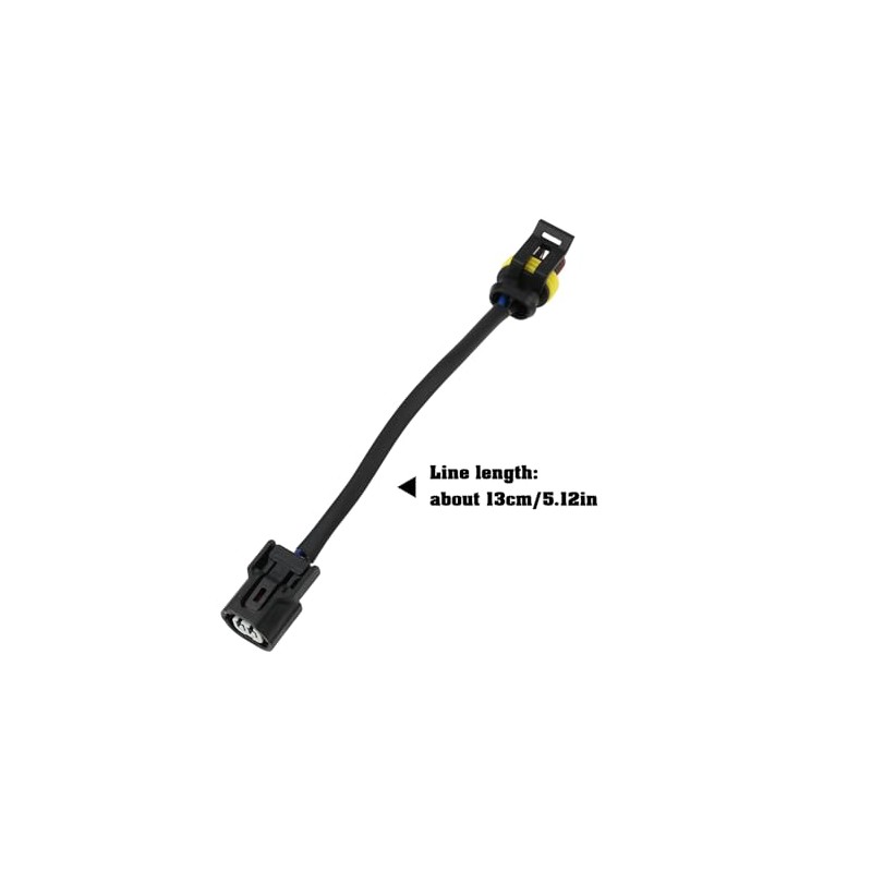 2 Piece Motorcycle Auxiliary Headlight Adapter Cable Kit 08V73MKSE00 Compatible