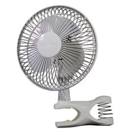 Air King Clip Fan, 6 inch, White