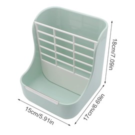 Litewoo Rabbit Hay Feeder Food Bowl Feeding Rack for Small Animal Guinea Pig Chinchilla Bunny Cage Accessories
