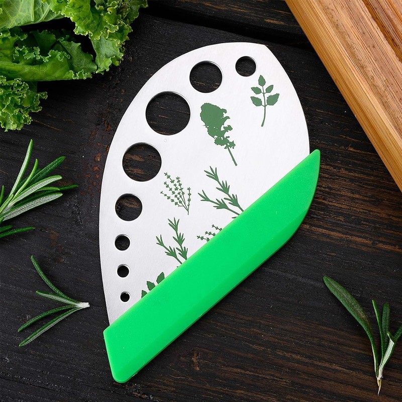 Hsthe Sea 9 Holes Herb Stripper Leaf Stripper Herb Cutter