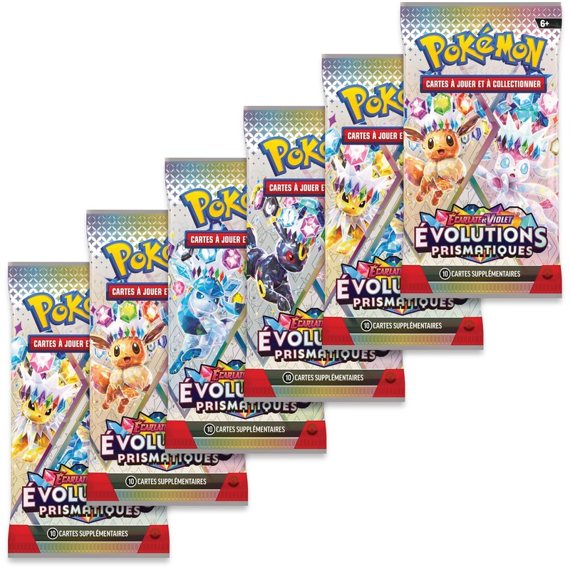 Pokémon Prismatic Developments Booster Pack, Multi-Colour