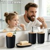 Juego de 4 Accesorios de Baño ModernoAccesorios De Baño
