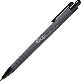 Integra Rubber Barrel Retractable Ballpoint Pen - 1 Dozen