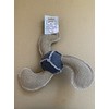 Kingfisher Soft and Squeaky Denim Frisbee Pet Toy