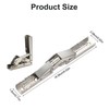 ANBOO Folding Hinge with Locking 4 Pieces, 90° Screw-On Hinge