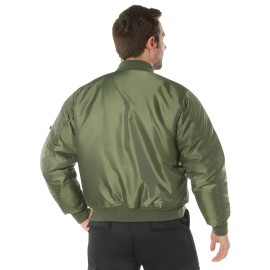 Rothco Sage Green Concealed MA-1 Flight Jacket - 77450 - Small