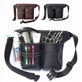 Hairdresser Scissor Tool Storage Hip Waist Bag Hip Bag Black