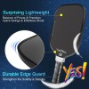 Best Pro Pickleball Paddle, T700 Carbon Fiber Surface CFS, HighGrit