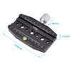 110mm Quick Release Clamp,Camera Mounts Clamps Compatible with QR Plate