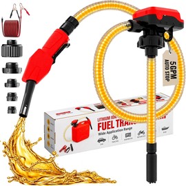Cordless Fuel Transfer Pump, 5 GPM Portable Gas Can Pump with Auto-Stop