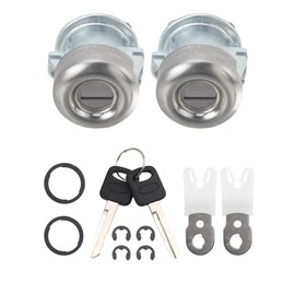 Hongcy Switch Door Lock Cylinder Set Compatible with Ford 1997-2016 F150 F250 F350 F450 Super Duty Ranger Replace Lincoln Blackwood 7C3Z1521990A