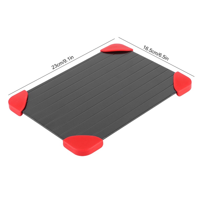 Rectangle Quick Defrost Tray Rapid Thaw Plate Board for Defrosting