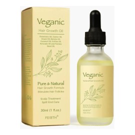 Aceite Para El Crecimiento Del Cabello Feibth Veganic Natura