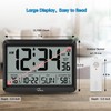 WallarGe WallarGe Atomic Clock with Indoor Outdoor Temperature - 8.5'