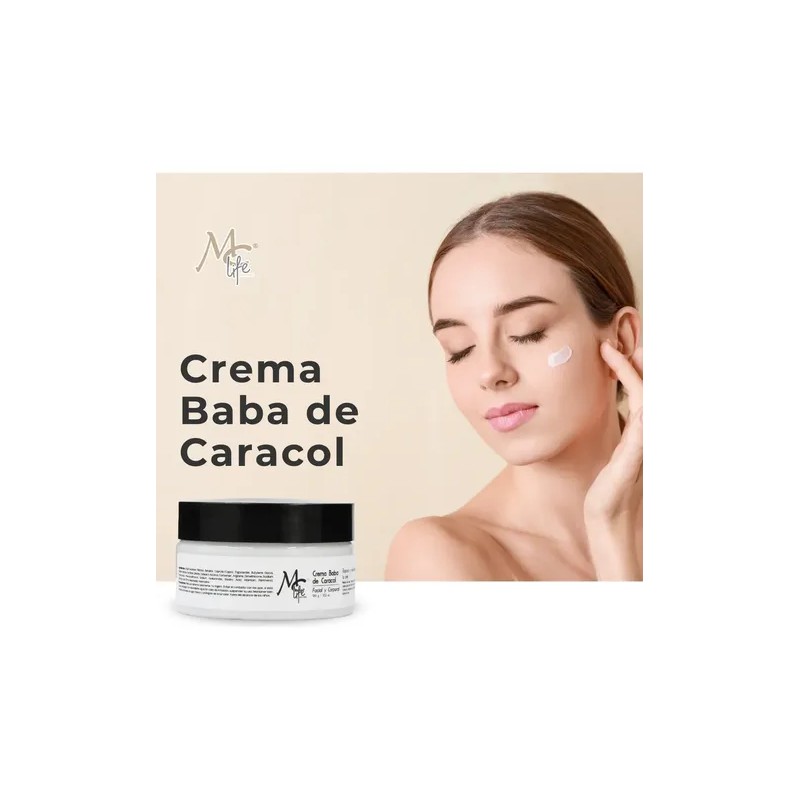 Crema Baba De Caracol, Piel Firme, Anti Cicatrices, Mc Life
