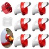 DIY Chicken Feeders Chicken Feeders No Waste Automatic Poultry Feeder