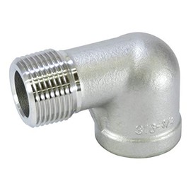 Flowbal Stainless Steel Threaded Fitting Street Elbow VSL-S14-01 1/8