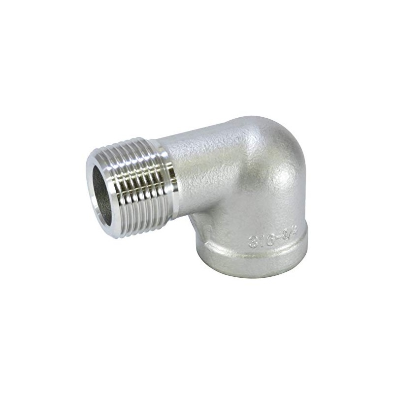 Flowbal Stainless Steel Threaded Fitting Street Elbow VSL-S14-01 1/8