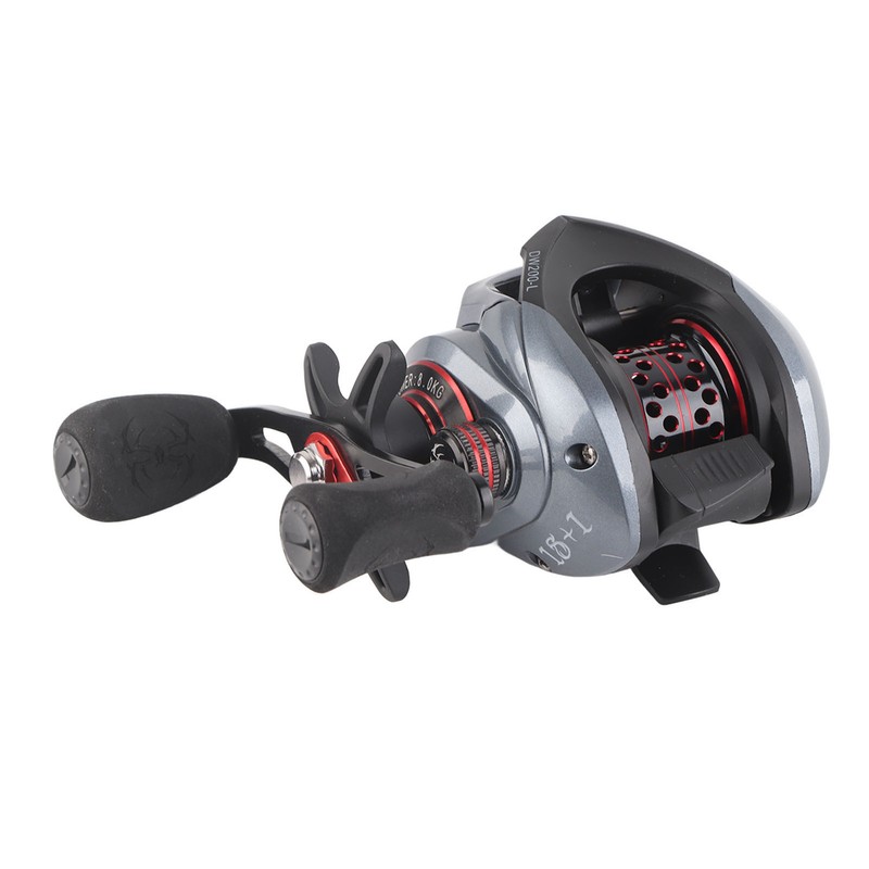 DW200 Baitcasting Reel Metal Micro Cup Spool 7.2:1 18+1BB Double