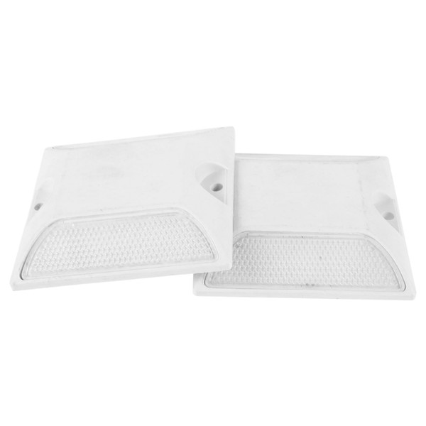 SUPVOX Reflective Driveway Markers Raised Road Reflectors for Enhanced Night