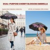 SIEPASA Compact Travel Umbrella - Windproof Auto Open/Close, Small Folding