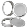 Stainless Steel SplitType Mini Glass Jar Lids Container Sealing Cover