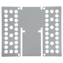 uxcell Shirt Folder Board, T-Shirt Clothes Folder Small Folding Board Foldable Plastic T-Shirt Organizer for Closet Wardrobe Drawer Easy Clothing Storage (Grey, 18.9 x 15.7Inch)