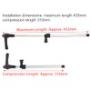 Caravan Window Support Pole, 2 Pieces Caravan Window Stays, 310-435mm