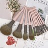 Anyang Jok Makeup Brush Set of 11 for Eyeshadow, Shading, Blusher, and Lip