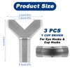 3pcs Y Shape Cup Hook Installer and Remover, Wing Nut