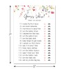 24 Wildflower Floral Bridal Shower Games (Guess Who Bride or