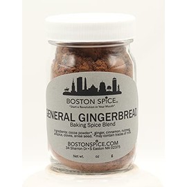 General Gingerbread Spice Handmade Baking Blend Mix Piernicki Pierniczi Pierniki Pfefferkuchen Lebkuchen Cookies Ginger Bread Cake Muffins Smoothies Pancakes Brownies Apple Pie 1/2 Cup Jar 2oz/57g