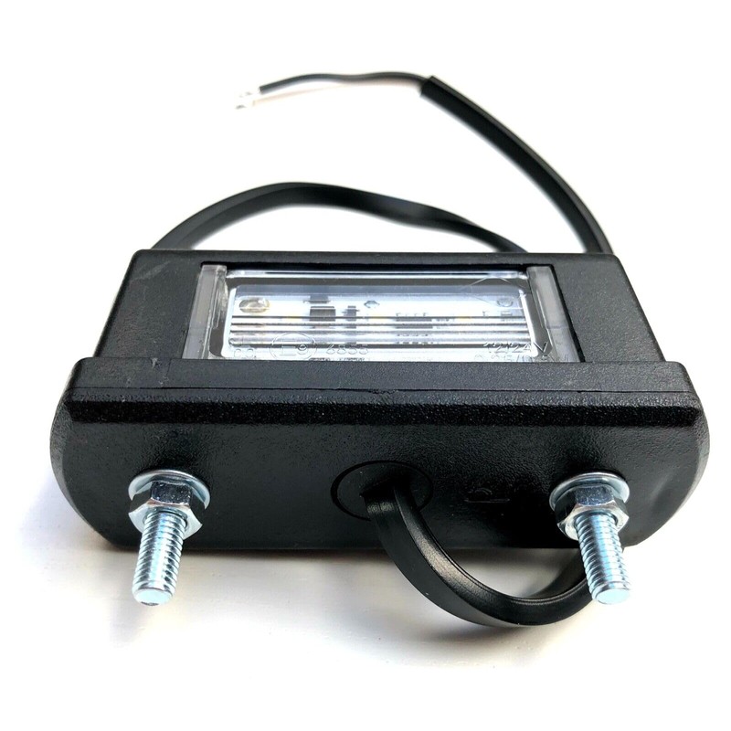 MelTruck® 2x LED Number Plate Light E9 for Lorry Trailer