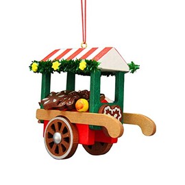 Alexander Taron 10-0633 Christian Ulbricht Ornament - Car Gingerbread - 2.75" H x 3" W x 1.5" D, Brown