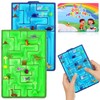 Ainiv Pack of 2 Labyrinth Game Sensory Toy, Gel Filled