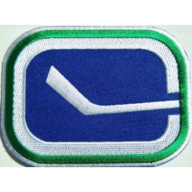National Emblem 1 Vancouver Canucks Third Logo Shoulder Jersey Patch