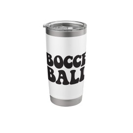 Bocce Saying Bocce Ball With Jack Bocci Game Bocce Stainless Steel Insulated Tumbler
