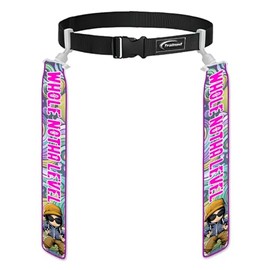 Trained Custom Flag Football Belt Set Includes 2 Pop Flag Football Flags and Belt | Durable Vinyl Flag Football Belts (WHOLE NOTHER LEVEL 2)