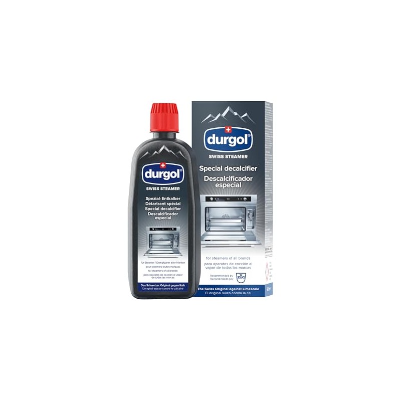 Durgol Swiss Steamer Descaler - 16.9 Fl Oz Powerful Solution
