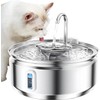 JUHANI Fuente de Agua para Gato, 3.2L Bebedero para Gato