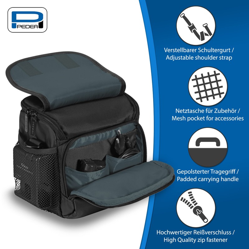 PEDEA Camera Bag for Canon EOS 7D, 50D, 70D, 5D